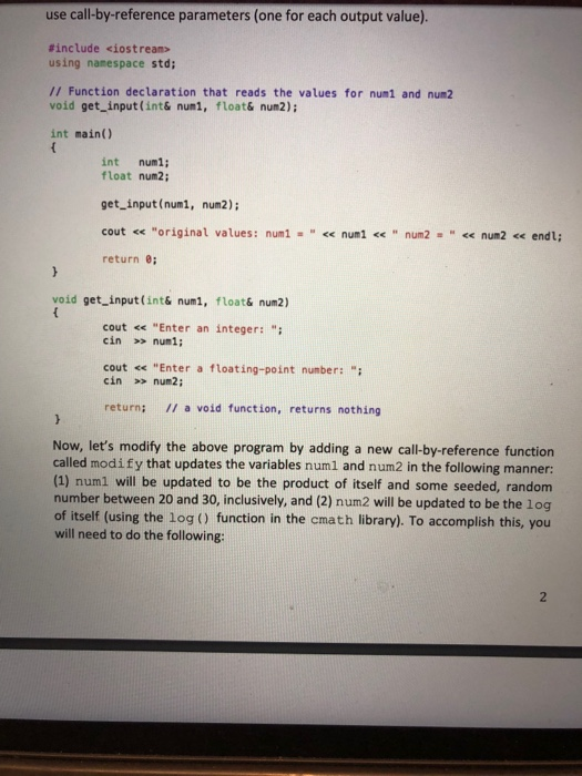 want to return more than one value from a function. The return