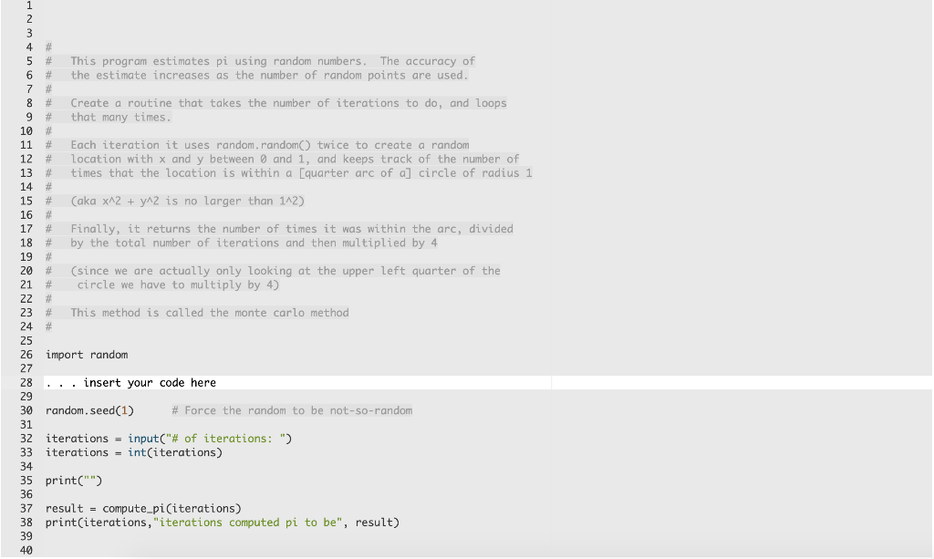 of the estimate increases as the number of random points are used.