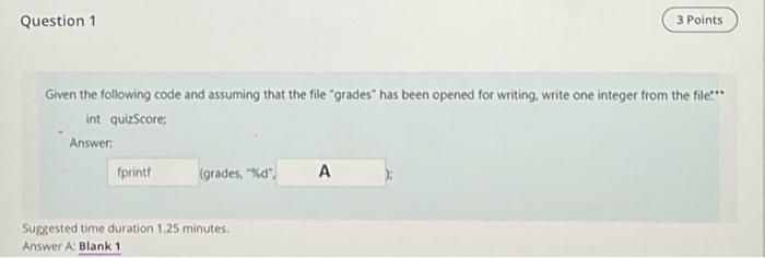 Given the following code and assuming that the file "grades" has