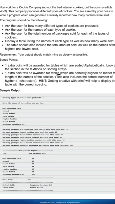  This is for java begginers and must use the following format.