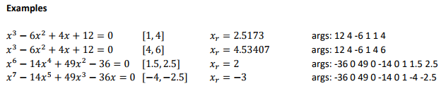 Finding Roots of Equations This assignment is designed to teach you how
