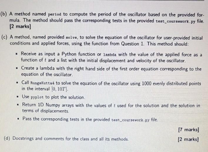 IT WITH EACH STEP CLEARLY I APPRECIATE IT THANK Question 2: [15