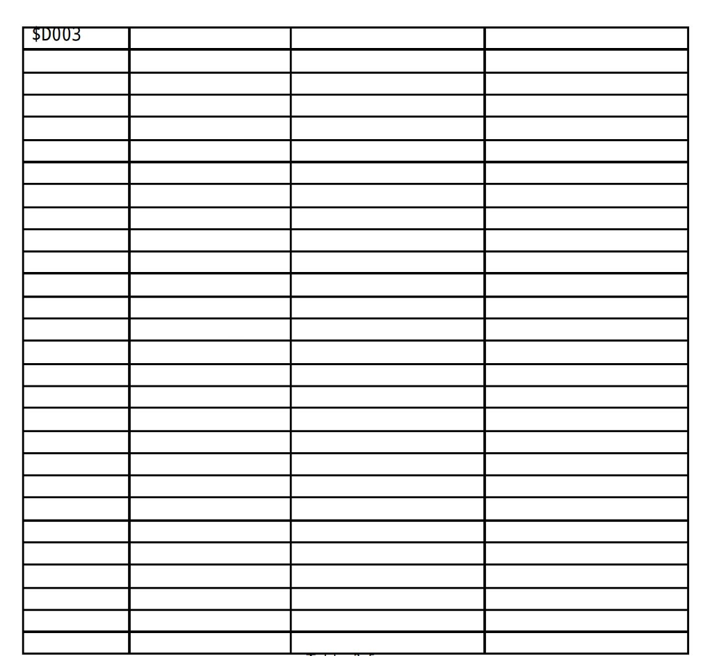 address as $D000). 00 01 02 03 04 05 06 07 08