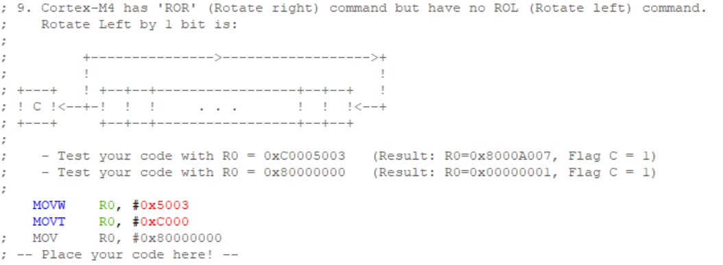 place your code on the bottom (-- Place your code here! --)