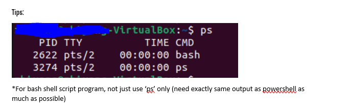 powershell output Hi guys, I need bash scripting expert help. #Linux #Powershell
