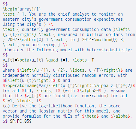  $$ \begin{array}{1} \text { 1. You are the chief analyst to