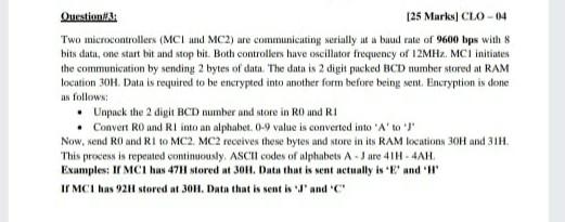  I want code in assembly language as an answer not the