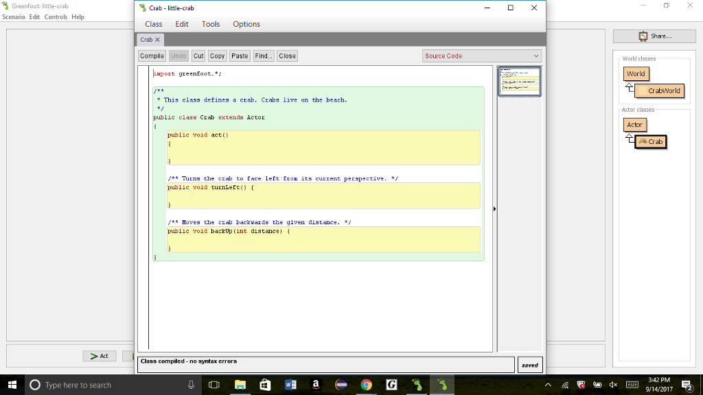 it. The project is being done using Java and is developed using