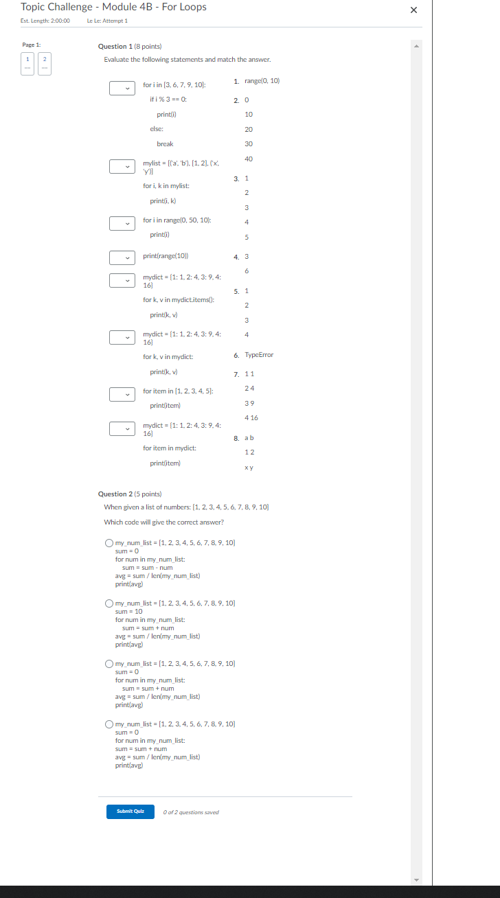 i need help with these 2 question ty Topic Challenge - Module