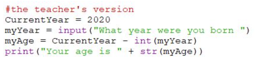  What is wrong, if anything, with this code? Question 39 options: