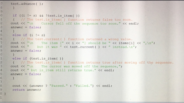 You should use the author's header file sequencel .h and the author's
