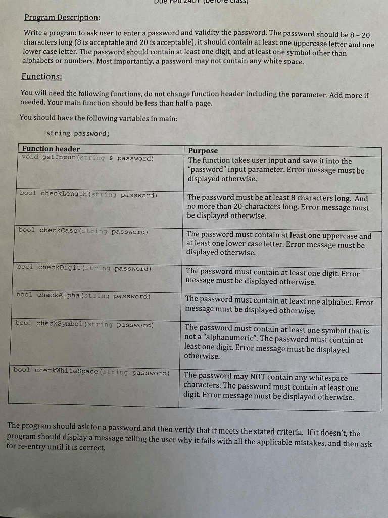 (shown in the sample output) Sample Output (be sure to display all