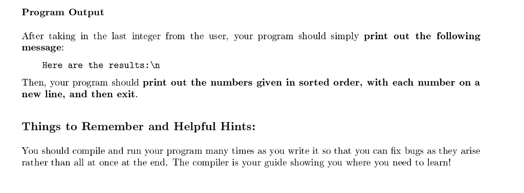 for the first time. Additionally, you will get more practice using Makefiles