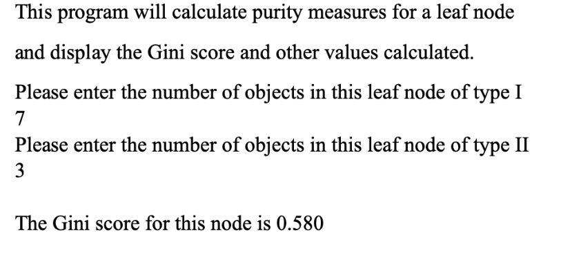 Please use JAVA The top node had 10 high taste items and