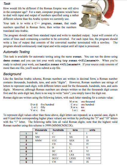  Level 1: Units-only numbers Begin by writing a program that converts