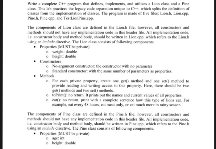  Write a complete C++ program that defines, implements, and utilizes a
