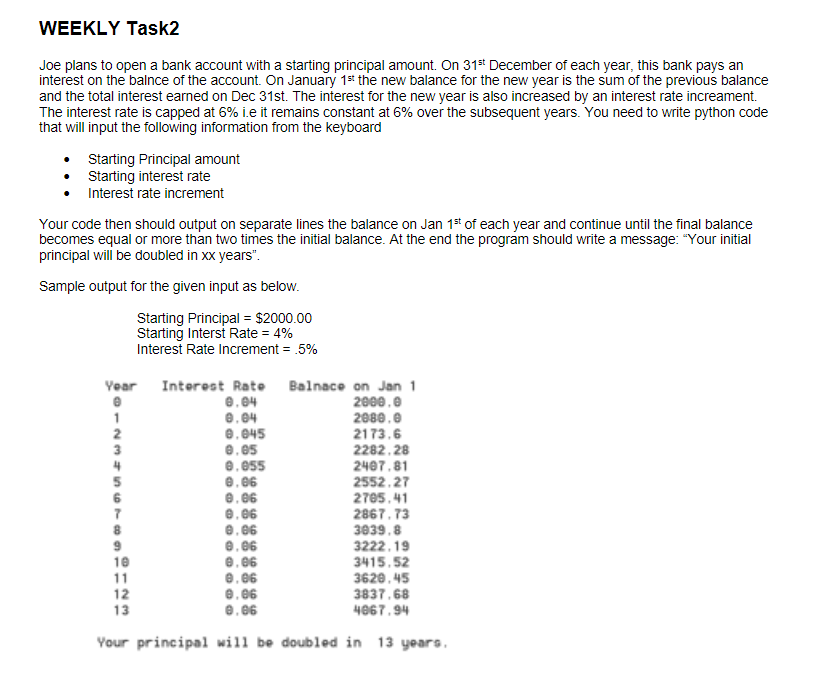 Hello! Looking for some help with this simple python program, any help