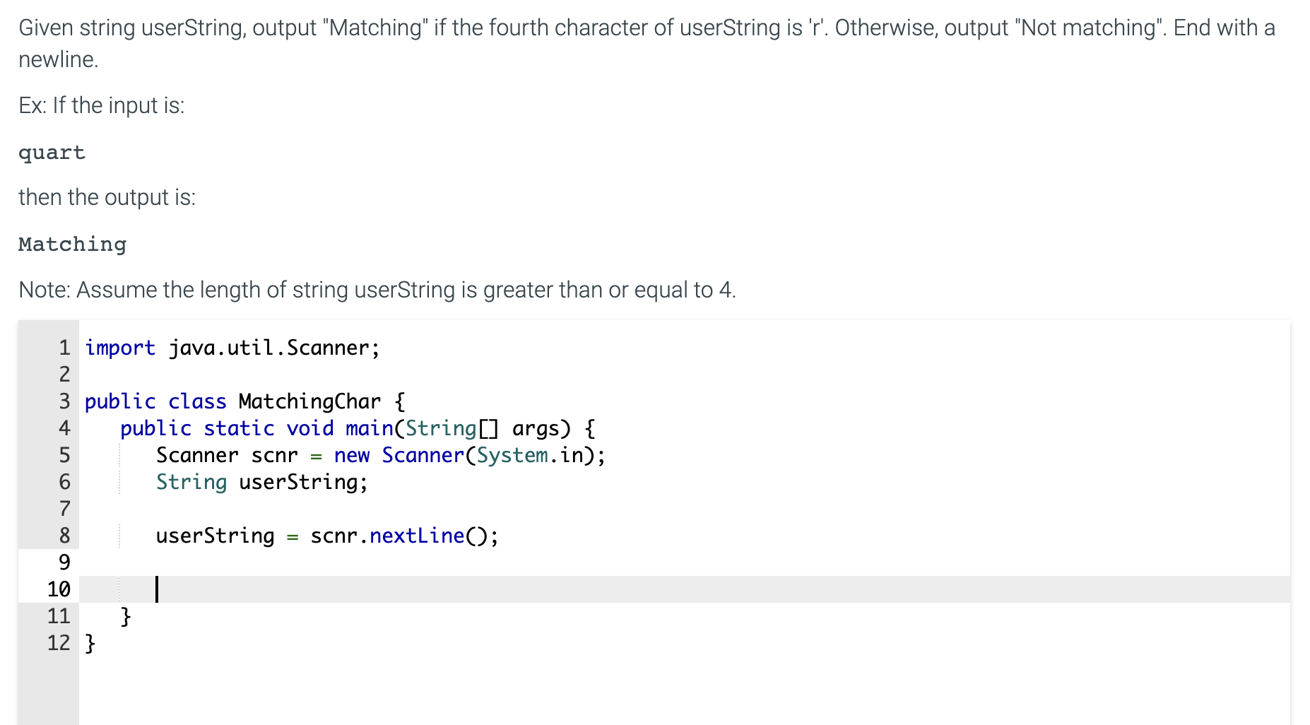  Please complete this code in java, python and c 