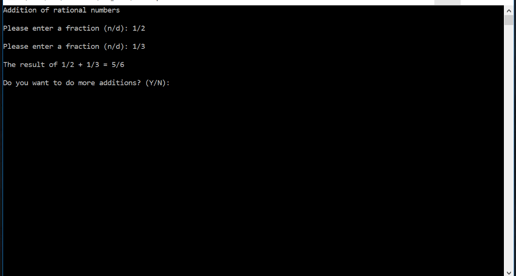 subtraction : a c -I(a d-,b) - (b * d) Write an