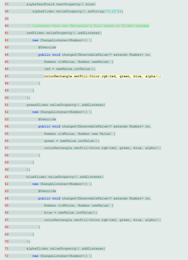up. so the assingment is to modify these two codes. with the