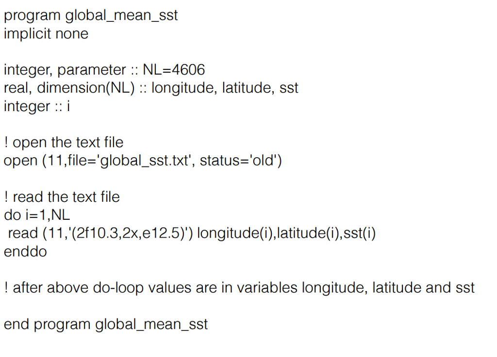 January mean Sea Surface Temperature (SST) that can be used as the