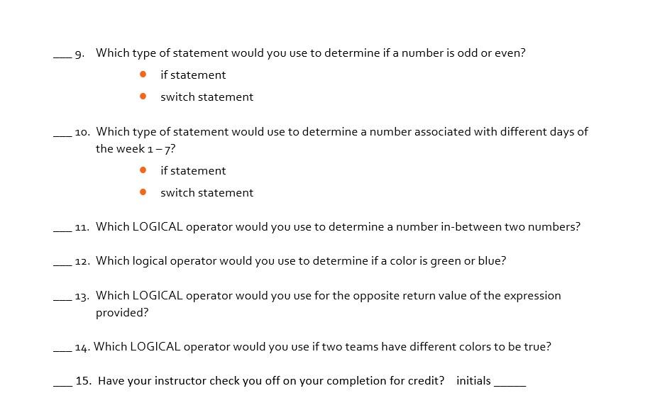 precedence, which output statement will print if the age is 18 ?
