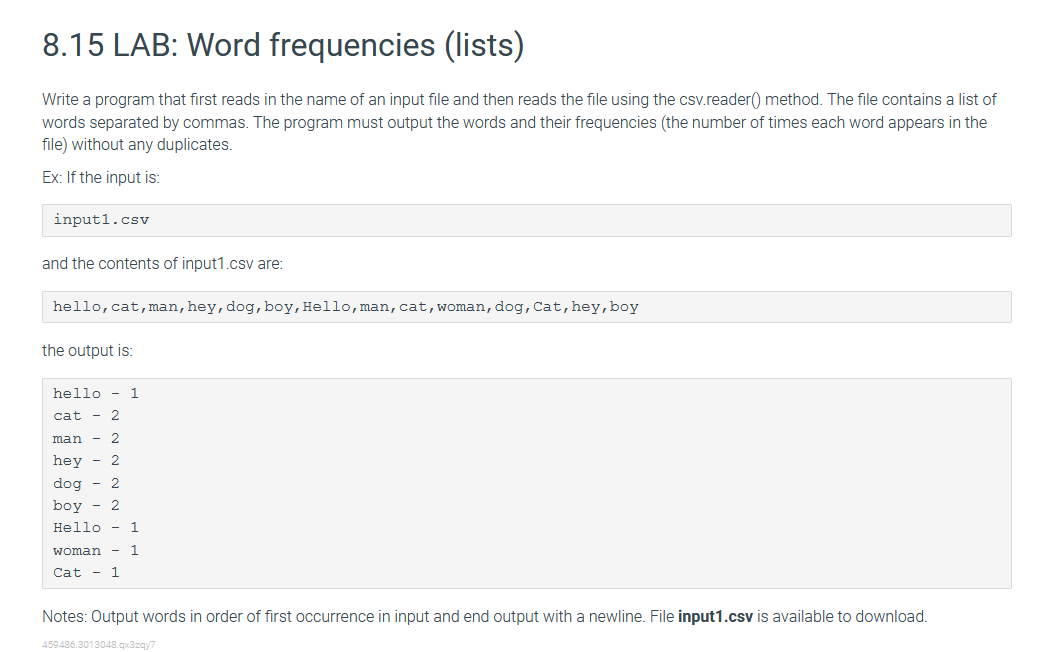  In Python please :) I have the correct code but am