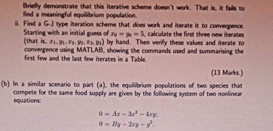 the population of two species that compete for the same food supply.