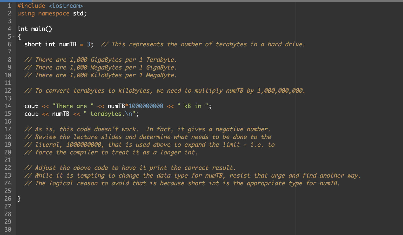 please help me solving these question in C++! in this question please