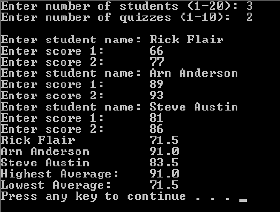 Help on C++ array coding! So this program is suppose to take