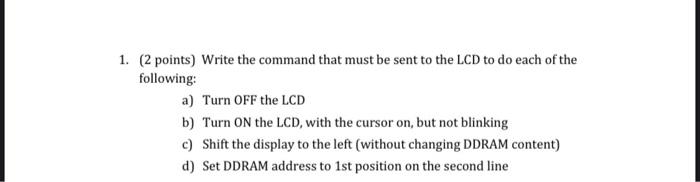 use edsim51 microcontroller 8051 coding language. please write code with comments 1.