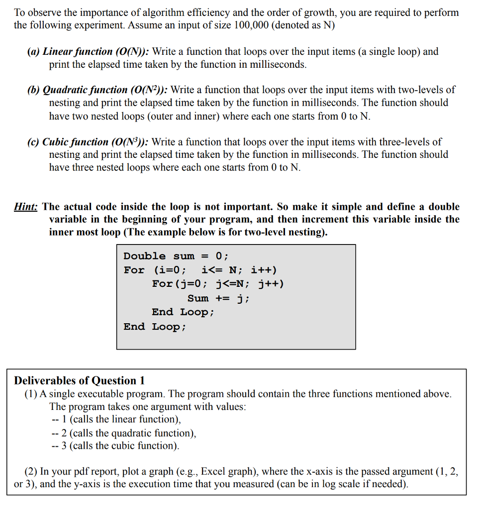 Code must be in Java Please make sure you do part 2