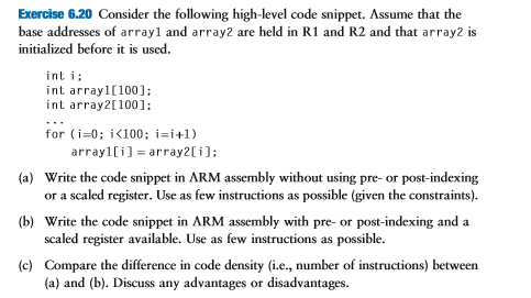 Having extreme trouble with this exercise please help! Exercise 6.20 Consider