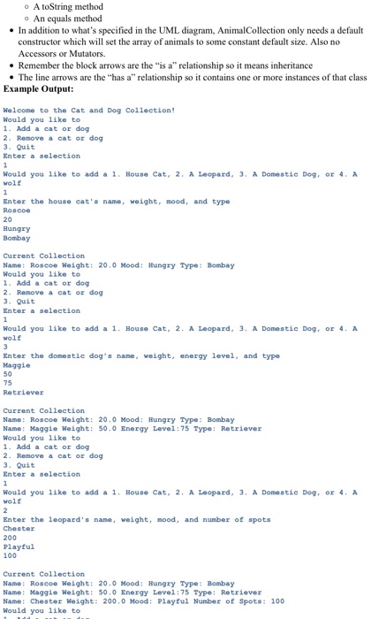 11:55PM Objective: Write a program where a user populates a collection of