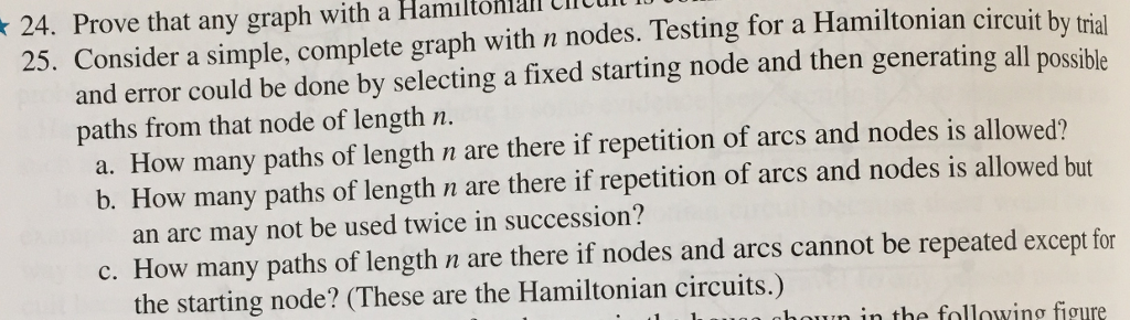 I need help with q 25 please Consider a simple, complete graph