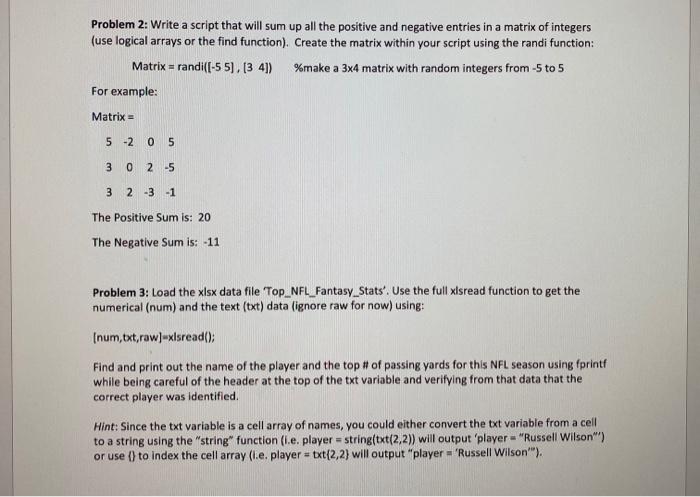 extract values from matrix X to create the following: i) matrix A-composed