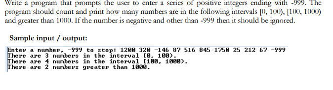 How can this be solved? Write a program that prompts the user