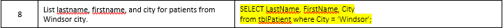 Thank you LIKE operator can be combined with wildcard symbols: SQL 92