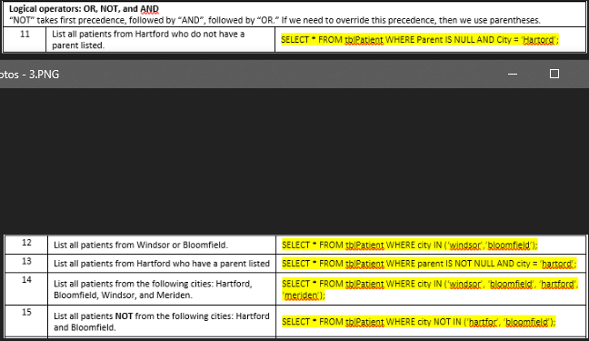 Standard (SQL Server, MySQL, etc.)-- exactly one character, %-anyset of one or