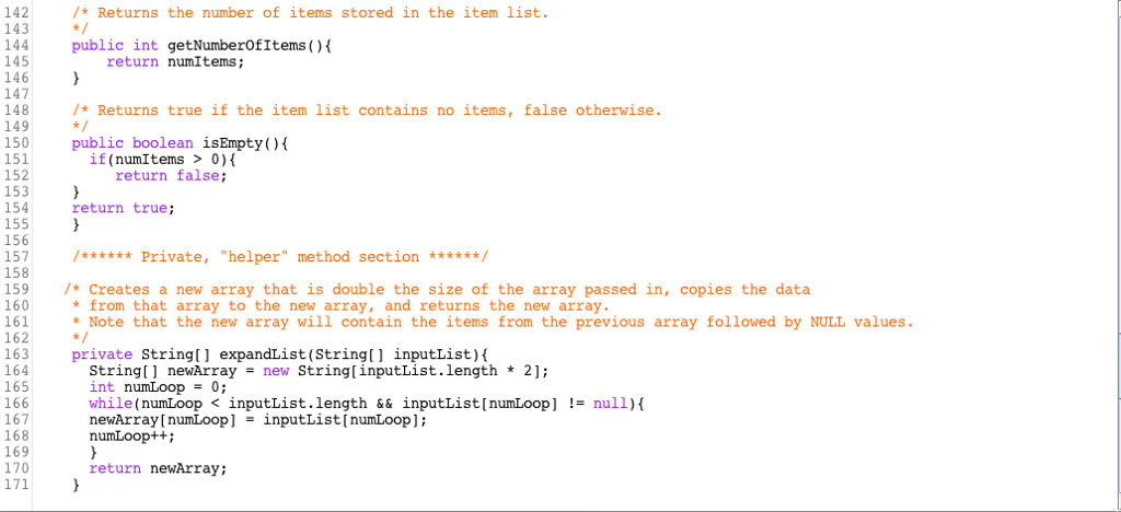 a "TODO" list. 2 * Each item on the list is represented