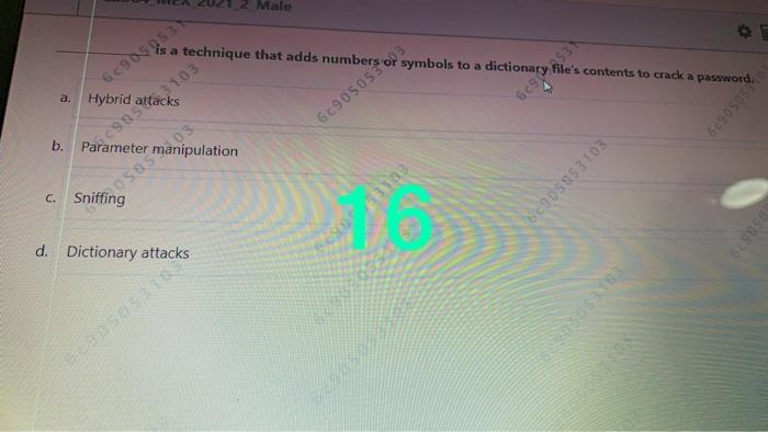 6090 53 a. network administrator 6c90505 b. end user en 9030 103