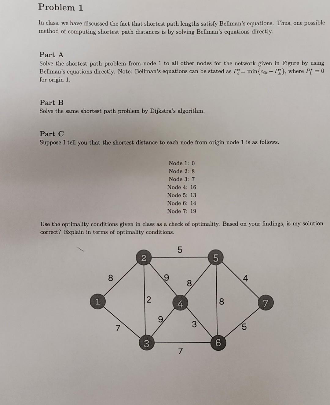 PLEASE GIVE STEP-BY-STEP REASONING AND CLEAR WRITING. PLEASE ANSWER ALL PARTS Problem
