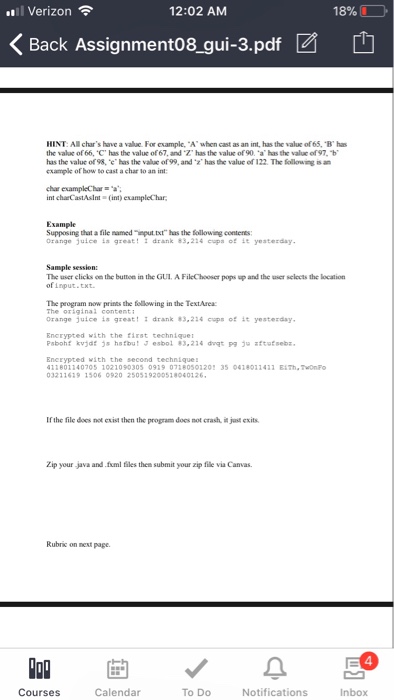 Java code and a GUI. Any help, advice, or answers will be