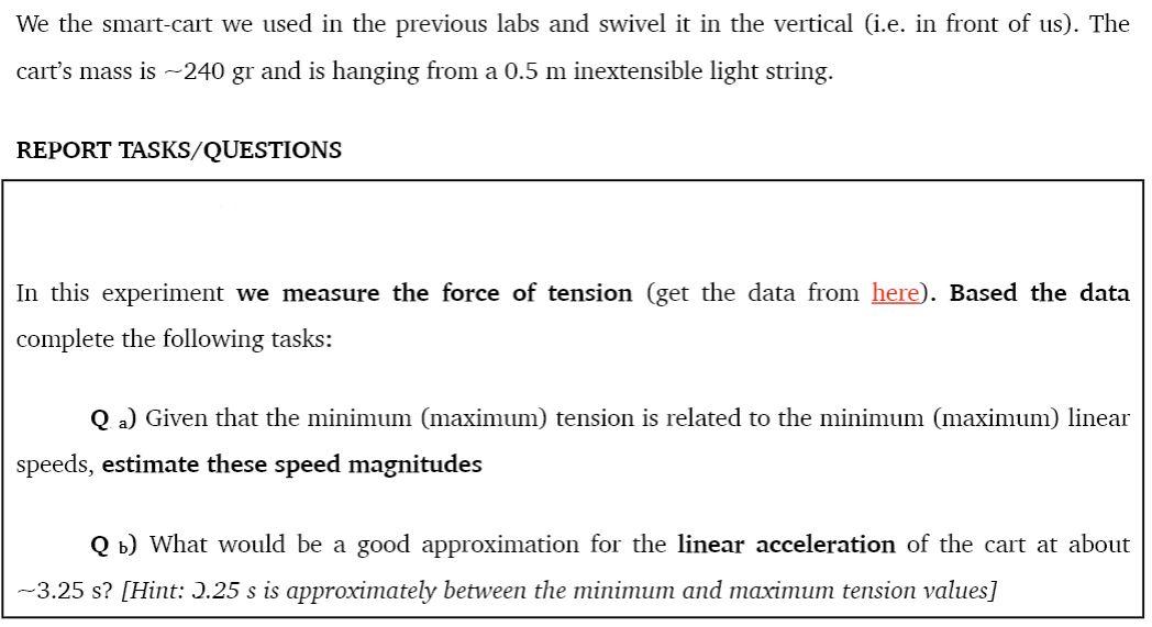  Here is the data: Time (s) Run #2 Force (N) Run