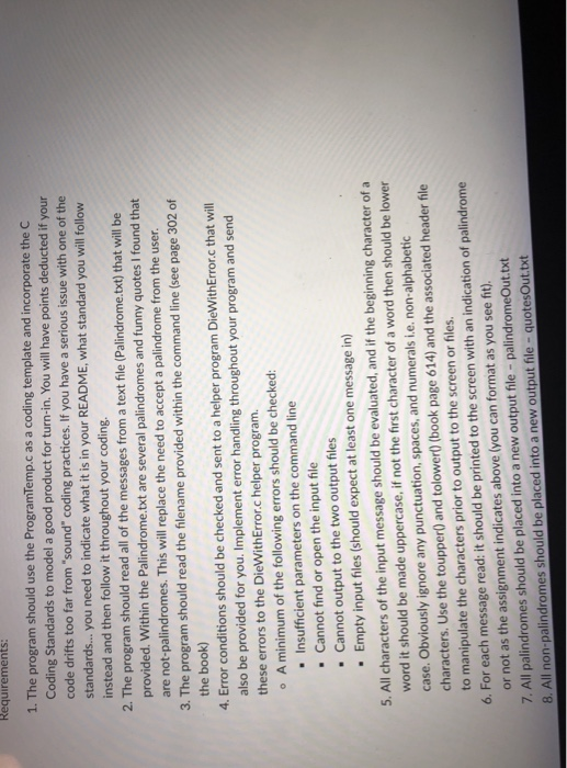 whether it's a palindrome (the letters in the message are the same