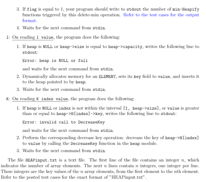 a module that provides utility services including command line interpretation; 3. a