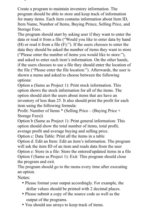  C++ The output should look like this 