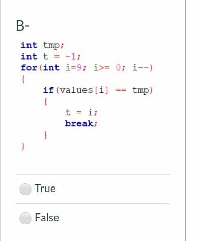 named "values", the following two code segments will result in the same