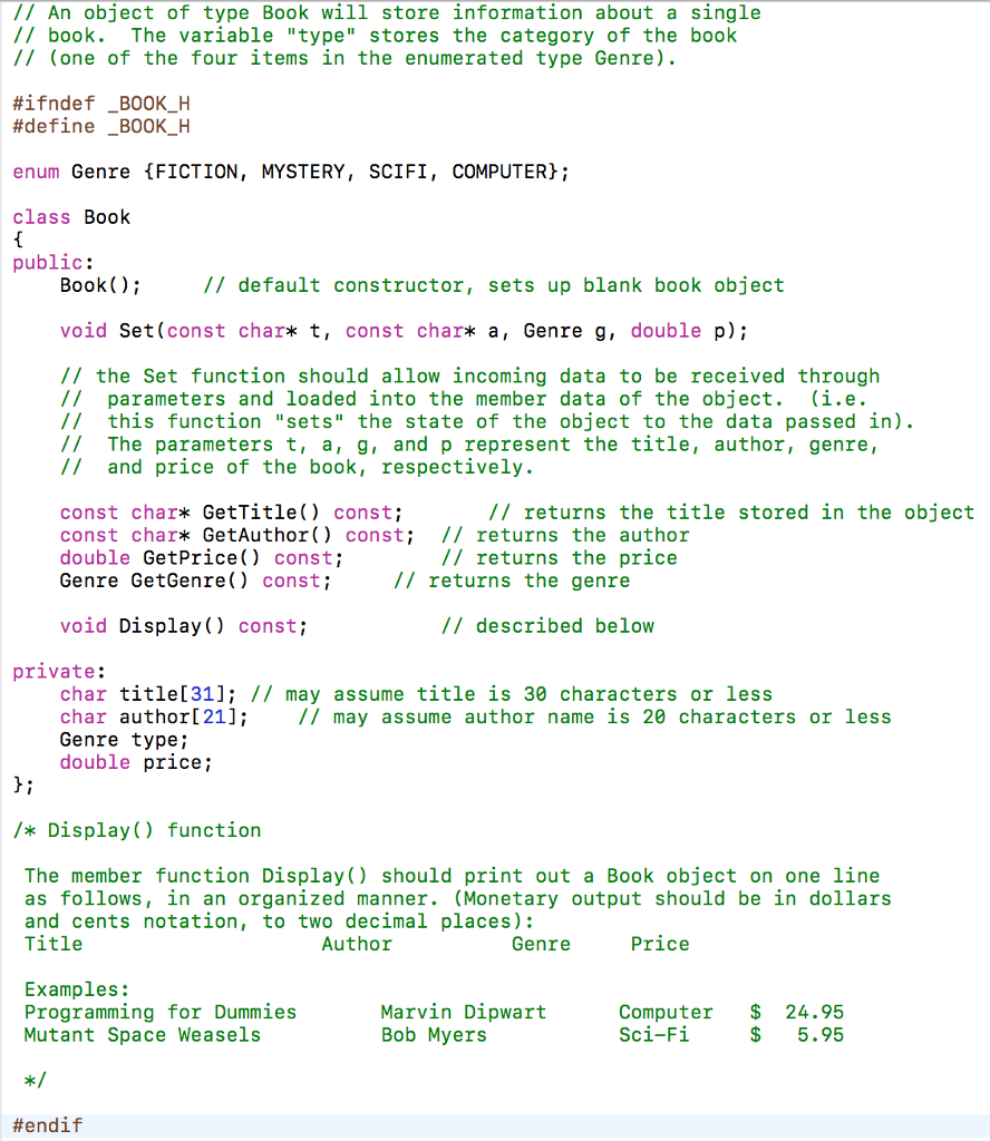 This program consists of writing classes that implement an inventory list simulation
