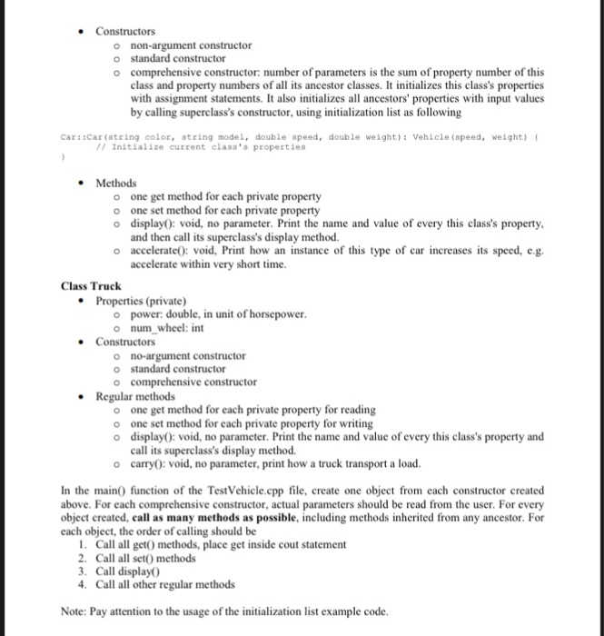 Figure 1 Detailed members of three classes are given below. Note the